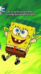 Todos tenemos un amigo asi, ¡etiquétalo! 😮👇🏻 | Bob Esponja