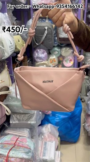 ₹450/- only ( minimum 6 pcs ) Single ₹600/- 💥 Sling bag wholesale Delhi 💕 #shorts