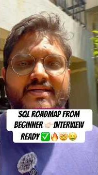 SQL Roadmap for Data Analysts 🎉🤯✅🤑👏🏻#shorts #ytshorts #trending #sql #ai