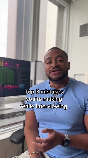 3 mistakes you’re making while interviewing with an emphasis on tech and software engineering roles #softwareengineer #softwaredeveloper #dayinthelifeofasoftwareengineer