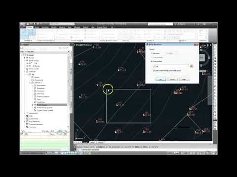 Create a Building Footprint and Grading in Civil 3D