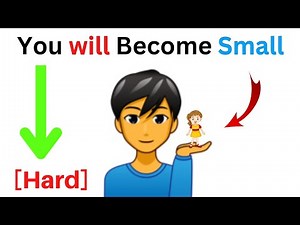 This video will make you become small for 5 seconds!😲