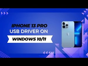 iPhone 13 Pro USB Driver on Windows 10/11 Free Download