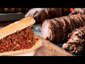 Istanbul's most popular street flavor: Kokorec... Food takes courage!