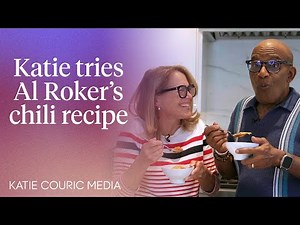 Katie and Al Roker cook Al's new chili recipe