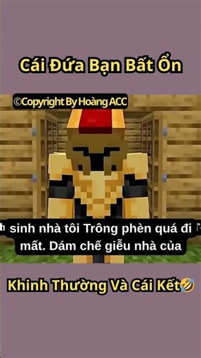 Khinh Thường AJ Và Cái Kết Bất Ổn Trong Minecraft🤣 Cre: Hoàng ACC