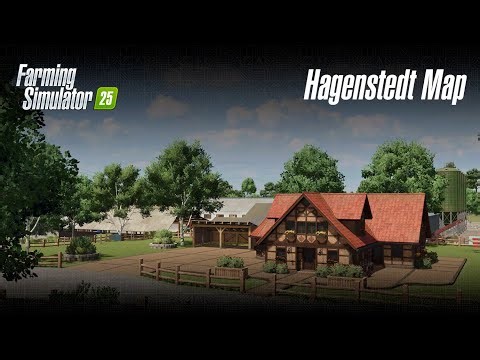 Farming Simulator 25 - Hagenstedt Map - 60 FPS Video