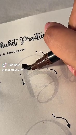 Mastering Calligraphy Techniques with Markers