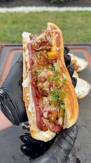 1.3M views · 39K reactions | Bacon Jam Loaded Hotdogs | Grillnation | Facebook