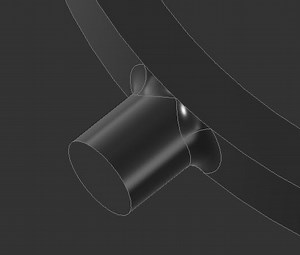 How to taper two bodies together?