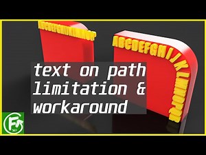 Fusion 360 - Text on Path Limitation and Workaround