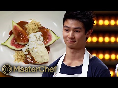Reynold Poernomo's Blue Cheese Figs Recipe | MasterChef Australia