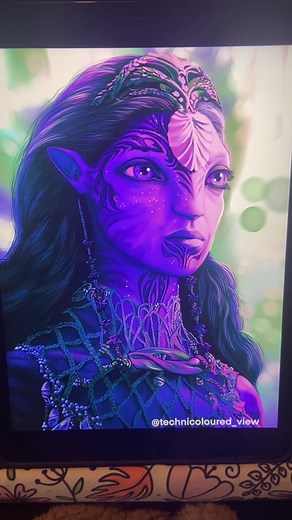 🌟 REUPLOAD 🌟 Ronal… i think she looks good in blues, pinks and purples… ❤️ @Procreate @CapCut @Disney #avatar #avataredit #thewayofwater #avatarthewayofwater #ronal #ronaledit #strongwomen #bossbish #art #digitalart #digitaldrawing #painting #nocolour #nocolourchallenge #artistsoftiktok #artist #fyp