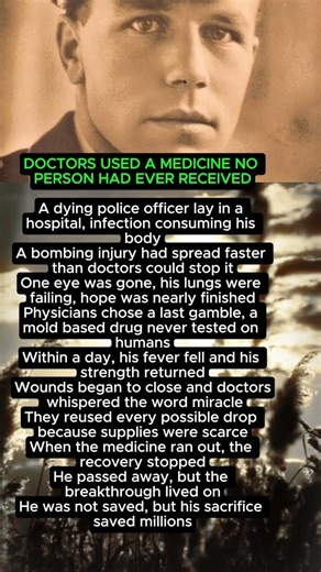 DOCTORS USED A MEDICINE NO PERSON HAD EVER RECEIVE