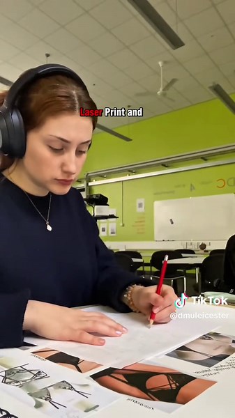 What makes studying fashion at DMU worth it? Inside Lauren’s life as a contour fashion student 🫶🏽 #dmu #univlog #dayinthelifevlog #unilife