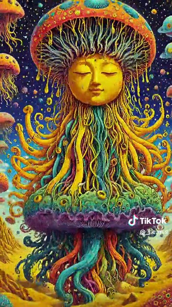 Just trust the universe ❤️ #trippy #trippyvideos #psychedelicart #trippyvisuals ——————————————- AI Tool: Deforum for auto1111 Parseq