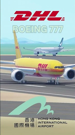 DHL 777F Unleashes BEAST MODE! Thunderous Cargo Takeoff From Hong Kong | Infinite Flight