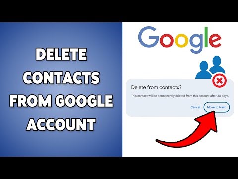 How To Delete Contacts From Google Account | Remove Saved Contacts In Google 2026
