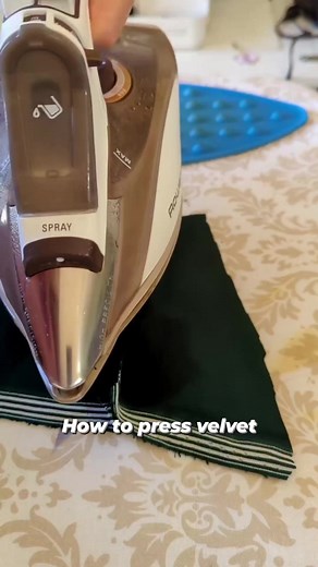 12K views · 198 reactions | Velvet pressing tips if you don't own a velvet board! | The Casey Renee | Facebook