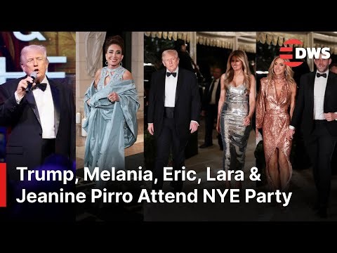 Full NYE Party 2026: Donald Trump, Melania, Eric & VIP Guests Grace Exclusive Celebration | AQ1E