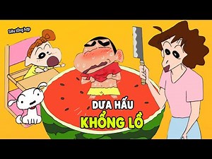 Siêu Tổng Hợp Shin #119 - Thử Thách Cấm Cười Khi Ăn | Shin Tập Mới Để Ăn Cơm | Shin Cậu Bé Bút Chì