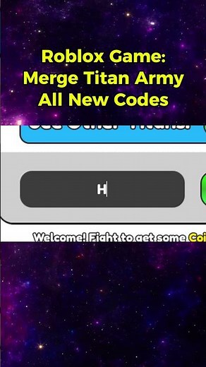 Roblox Merge Titan Army Codes 2025
