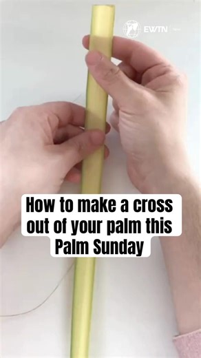 How to make a palm cross for Palm Sunday | EWTN News