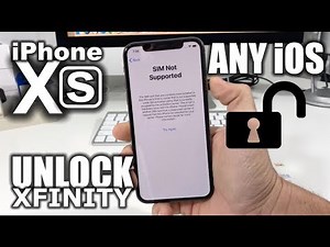 How To Unlock iPhone XS From Xfinity Mobile to Any Carrier