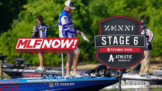 Bass Pro Tour MLFNOW! live stream, Stage 6 Day 1 (6/26/2025) - Major League Fishing