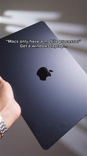 "Macs Have A Mobile CPU"