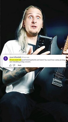 Metal guitarists are LOSERS.