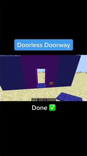 Invisible Door Redstone Tutorial