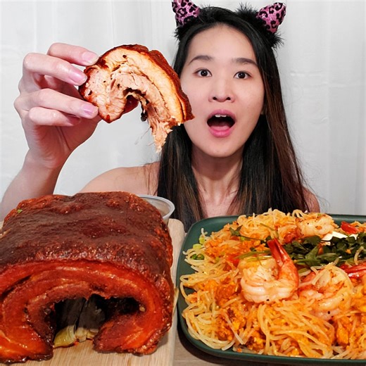 241K views · 1.7K reactions | It's Filipino food time! Eating Buchon,...