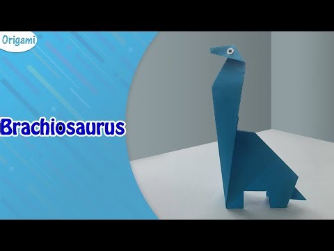 How To Make Origami Brachiosaurus | By Easiest Way | PN Art And Craft | By Parv Babariya |