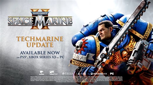 Warhammer 40000 Space Marine 2 Official Techmarine Update Trailer