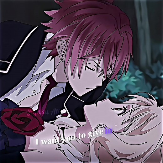 Anime Vampire Diabolik Lovers Ayato and Yui
