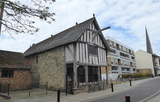 Medieval Merchant's House in Southampton, England