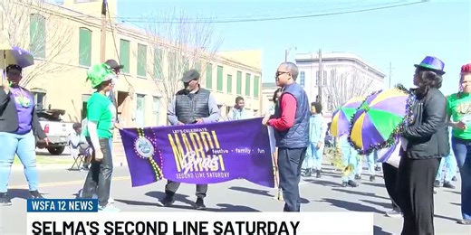Selma holds Second Line Saturday event