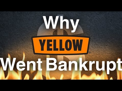 Why Yellow Trucking Corporation Went Bankrupt