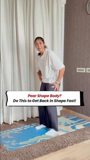 Pear Shape Body? Do This to Get Back in Shape Fast.