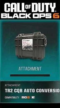 How To Unlock New TR2 CQB Auto Conversion Kit In Black Ops 6 & Warzone