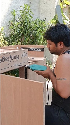 how to install drawer lock #carpenter #interiordesign #srinterior #furniture #woodworking