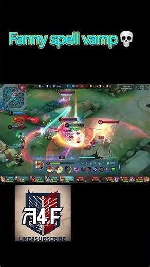 Incredible spell vamp build #mlbb #mlbbshorts #repost