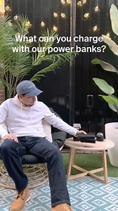 Watch the Olympics outdoors with our power banks, keeping your mini fridge, mini projector, and disco ball powered up! Tag a friend who’s invited to join the fun! 🌟🎉 | Belkin