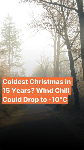 Christmas in the Netherlands could feel exceptionally cold this year. After a mild and sunny start to winter, temperatures are expected to drop sharply, with Christmas Day struggling to rise above freezing. Meteorologists warn that strong eastern winds could push the wind chill down to -10°C, making it one of the coldest Christmas periods in the past 15 years. If temperatures remain below zero all day, it could even be the first official “ice day” on Christmas since 1994. Despite the cold, condi