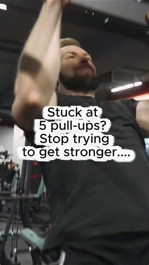 Stuck at 5 Pull-ups? Try This Instead #pullups #fitness #breakthrough