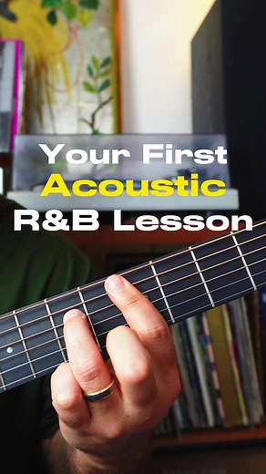 R&B Guitar Lessons for Beginners: Acoustic R&B Guitar Tutorial