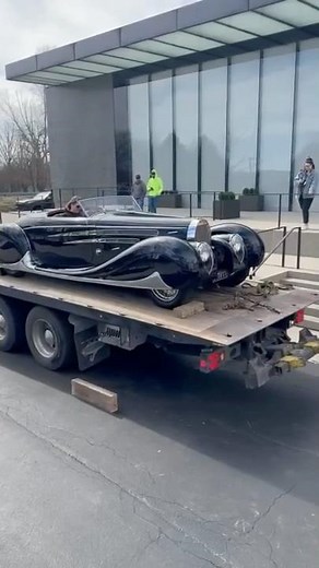 Watch This 1939 Shah Bugatti Take Over The Streets