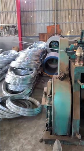 barb wire making machine #shorts