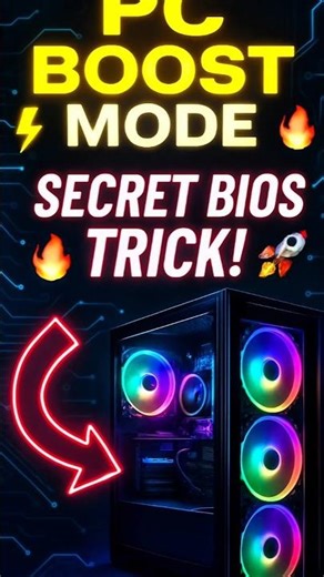 🚀 Boost PC Speed in BIOS Mode ⚡ | Hidden Trick Drake Doesn’t Want You to Miss!|pc repair#shorts